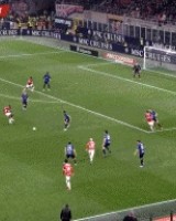 米兰破僵！亚伯拉罕破门，福法纳做球助攻！